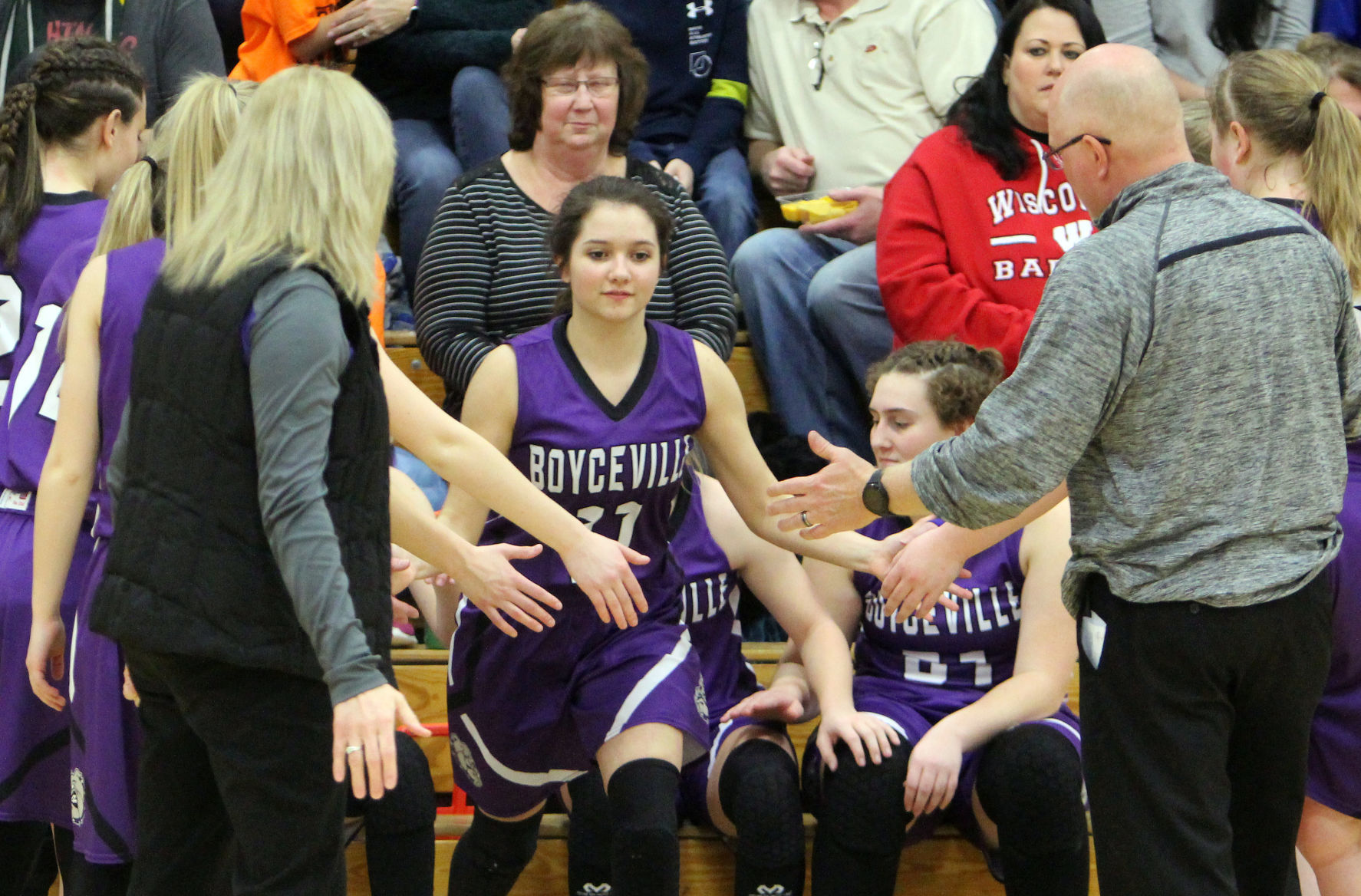 Boyceville at Elk Mound girls basketball 1-24-20